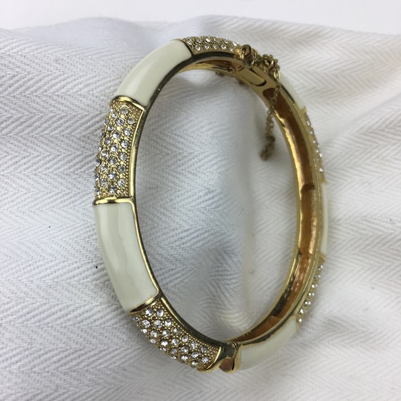 J. Crew Jewelry - JCrew Pave Enamel Bracelet